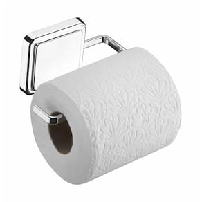 Papeleira fixação por adesivo Norbond porta papel higienico banheiro Future 182