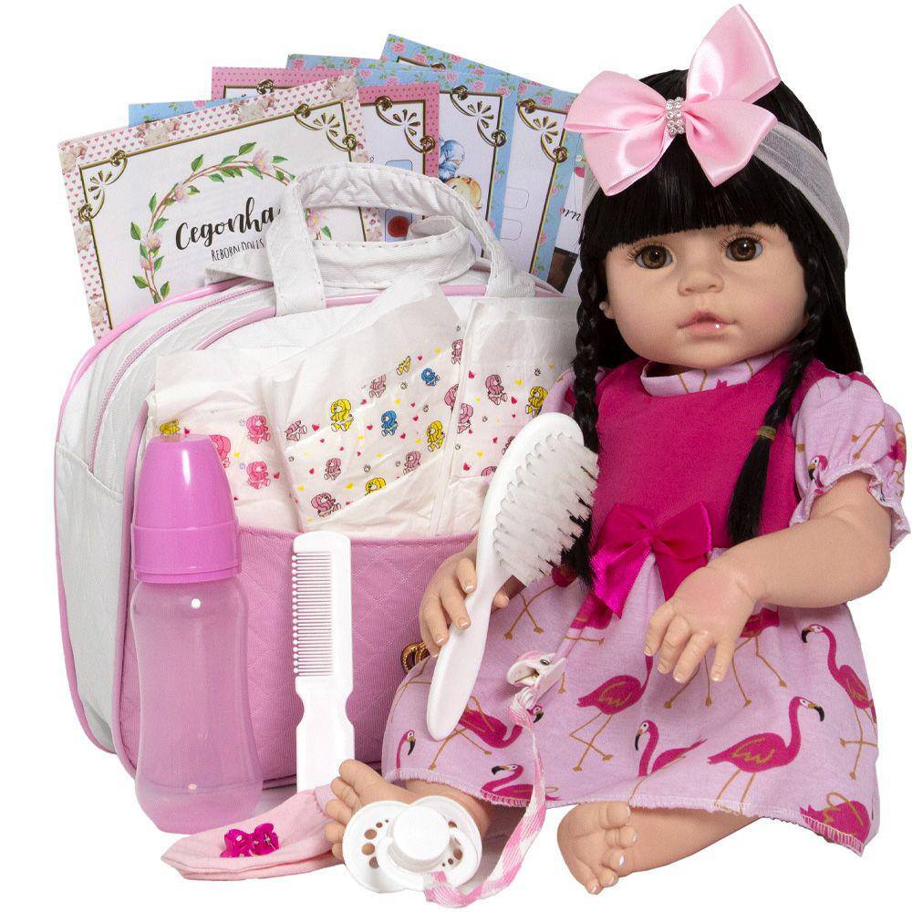 Boneca Bebe Reborn Realista Completa Barata - Cegonha Reborn Dolls