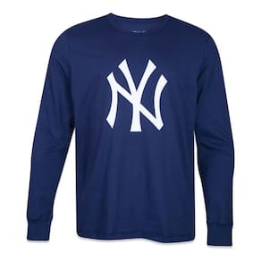 Camiseta New Era Manga Longa MLB New York Yankees Core