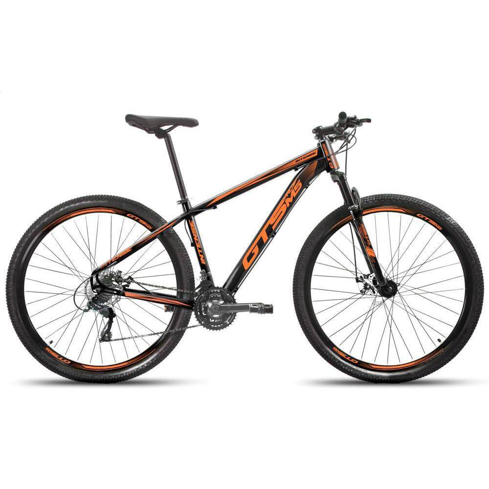 Bicicleta Gts Pro M5 Intense Aro 29 Susp. Dianteira 24 Marchas - Laranja