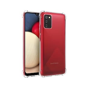 Capa Protetora Para Galaxy A03s Silicone TPU Transparente
