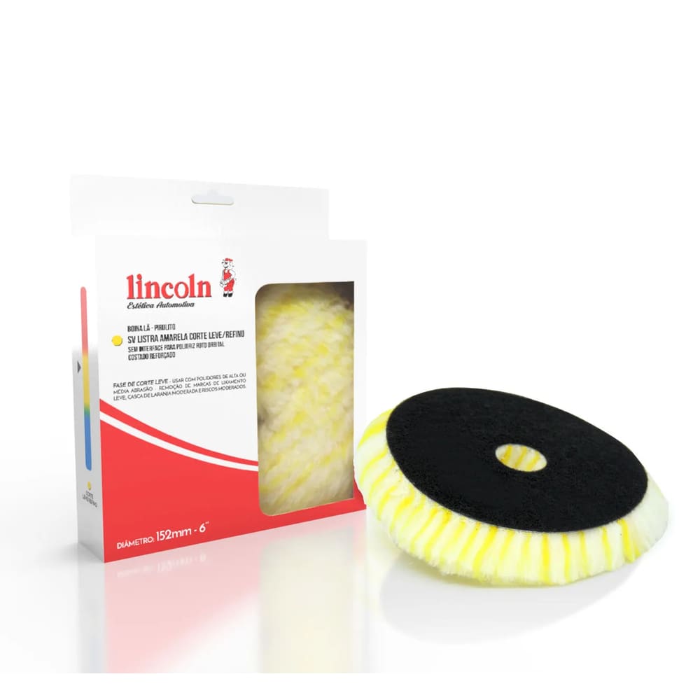 Boina Lã Pirulito Corte Leve S\ Interface 6" - Lincoln