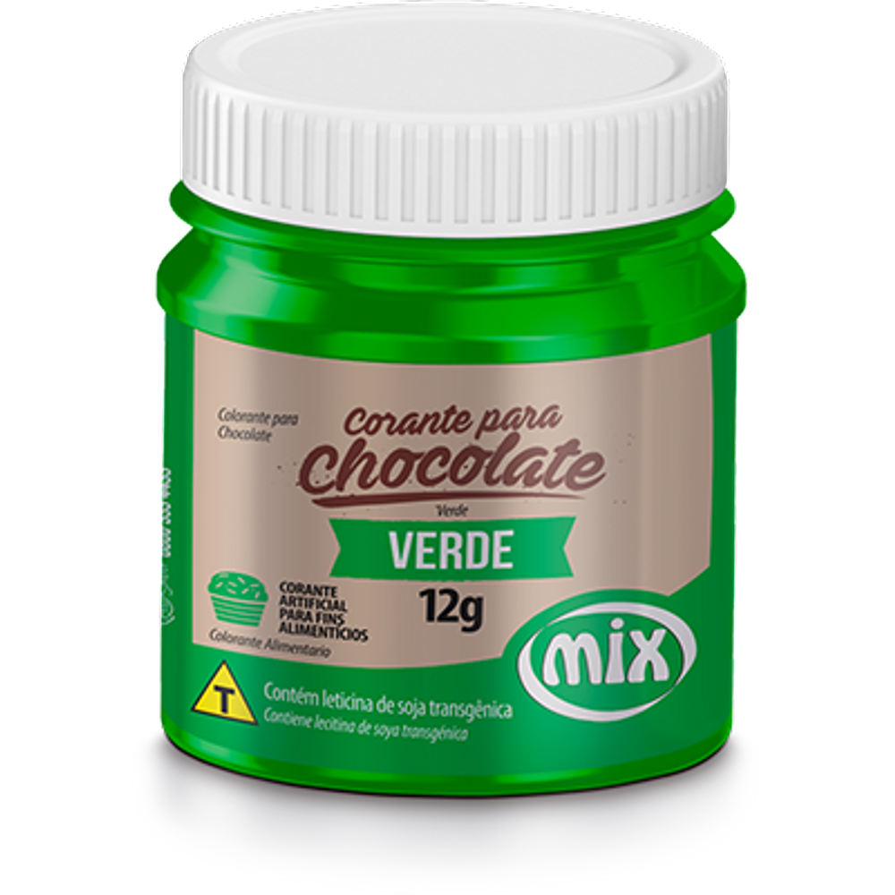 Corante Em Gel P/ Chocolate Verde 12g  Mix