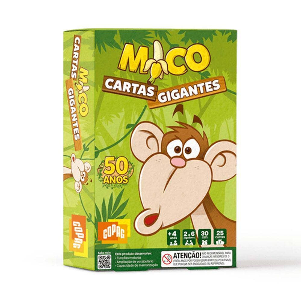 Jogo De Cartas Mico Banana  B&A – A melhor distribuidora da Paraíba