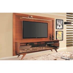 Home para Sala de TV Moderno 2 metros - Pérola - Montanhês Móveis