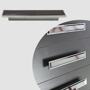 Puxador Cristal - IL 4516 - Prata - 160MM