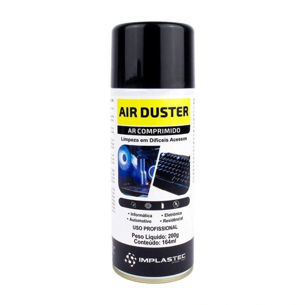 Air Duster Pro Ar Comprimido Removedor de Pó 230g/400ml
