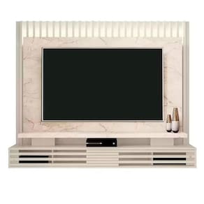 Home Suspenso Emanuel Tv Até 75 Calacata Off White Qualé Qualé