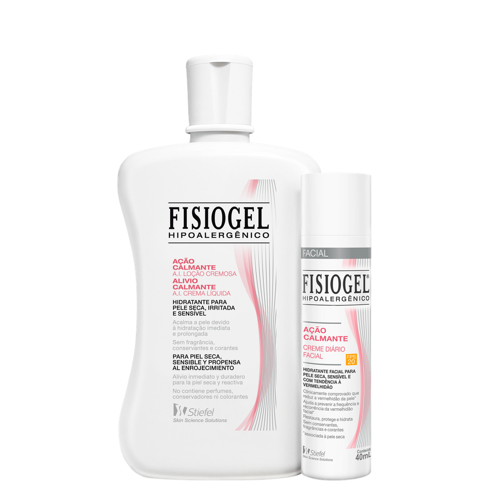 Kit Fisiogel A.I. Ação Calmante Duo (2 Produtos)