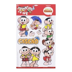 Adesivo Decorativo 3d Mônica - Turma Da Mônica
