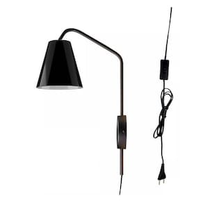 Arandela Para Parede Moveis Cabeceira Com Interruptor Plugstar