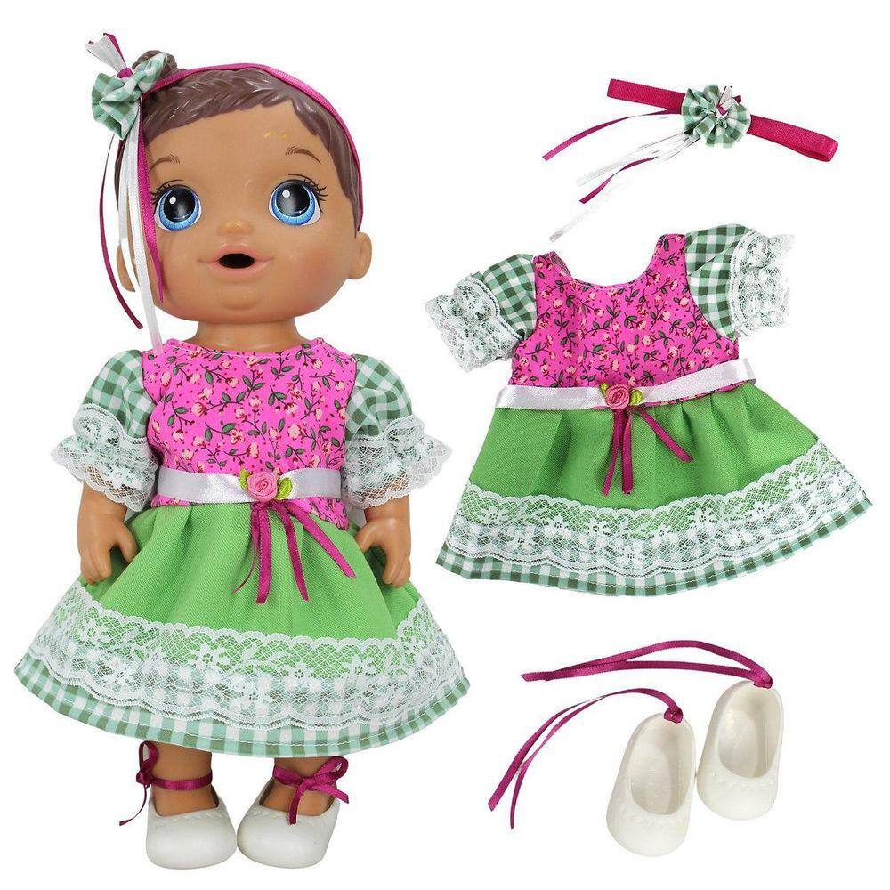 Roupa De Boneca Baby Alive