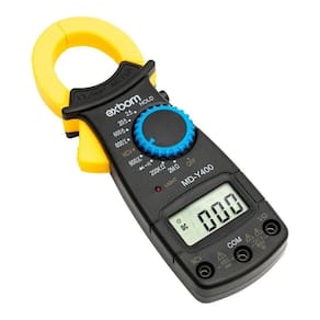 Alicate Amperímetro Md-Y400 Corrente 600V 200A Tela Lcd