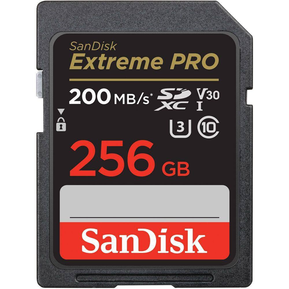 imagem-Cartão SDXC SanDisk Extreme PRO 256GB - 200MB/s