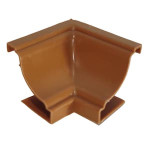 Kit 5 Canto Interno Mogno P Moldura Forro Rodaforro Cana Pvc