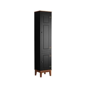 Armário Lateral Direito Para Cozinha - Preto