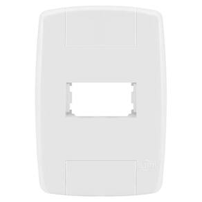 Placa 1 Módulo Com Suporte 4X2 - Ilumi Lev - 8707