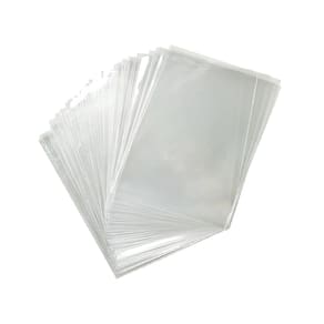 Saco Plástico Transparente Cristal 4x14 1000 Unidades PP