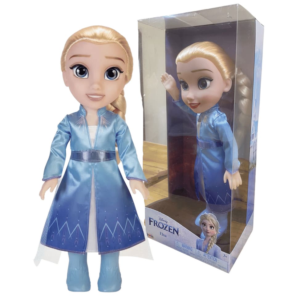 Boneca frozen sunny elsa pequena 6