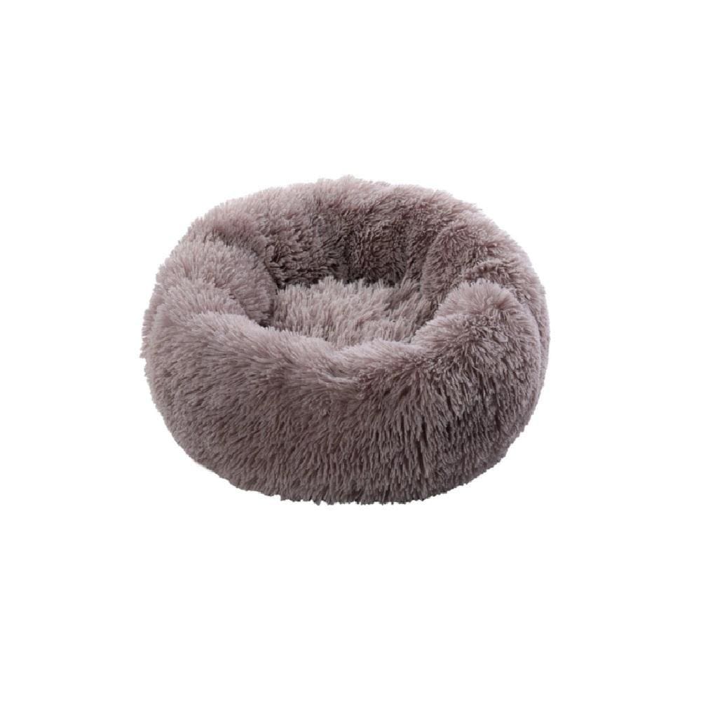 Cama Nuvem Pet Amora Redonda Prizi- Marrom Claro 60cm