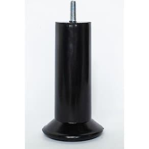 Pes Cama box 7 pés Preto com 13 cm de altura