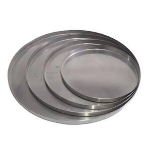 Kit Forma P/ Assar ou Servir Pizza Em Alumínio 30, 35, 40, 45cm (1 de cada)