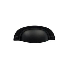 Puxador Concha Vivaro 222 Preto Fosco Italy Line 64 Mm