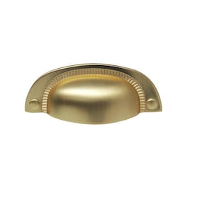 Puxador Concha Vivaro 222 Dourado Fosco Italy Line 64 Mm