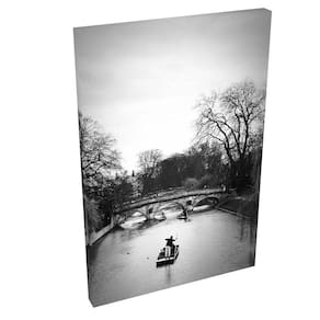Quadro Decorativo Grande em Tela c/ Borda Infinita Cambridge