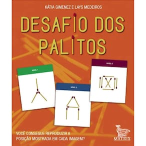 DESAFIO DOS PALITOS: VOCê CONSEGUE REPRODUZIR A POSIçãO MOSTRADA EM CADA IM
