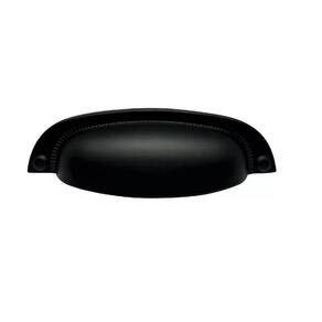 Puxador Concha Vivaro 222 Preto Fosco Italy Line 96 Mm