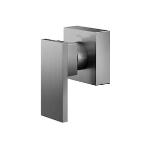 Acabamento para Registro Docol New Edge 925870 para Base Deca 1/2" 3/4" e 1" Grafite Escovado