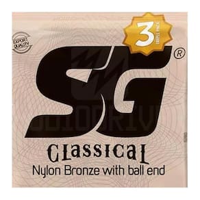Enc Nylon Bronze 65/35 Prata Tensão Média c/ Bolinha PACK 3 Unidades - SG