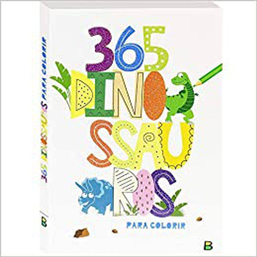 365 Dinossauros - Para Colorir
