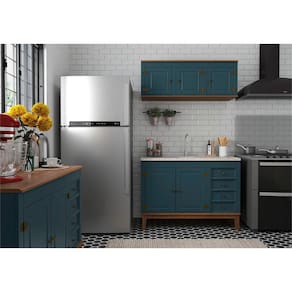 Cozinha Modulada 2 peças - Azul Petróleo