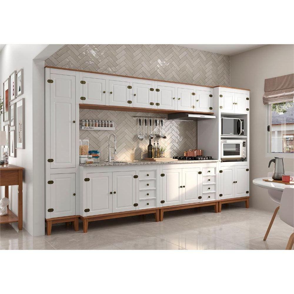 Cozinha Modulada 6 peças - Branco