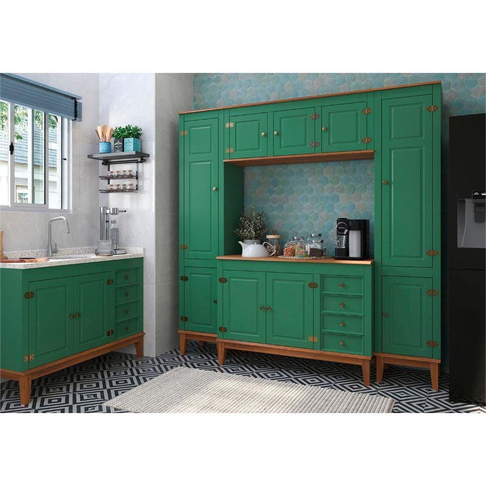 Cozinha Modulada 5 peças - Verde