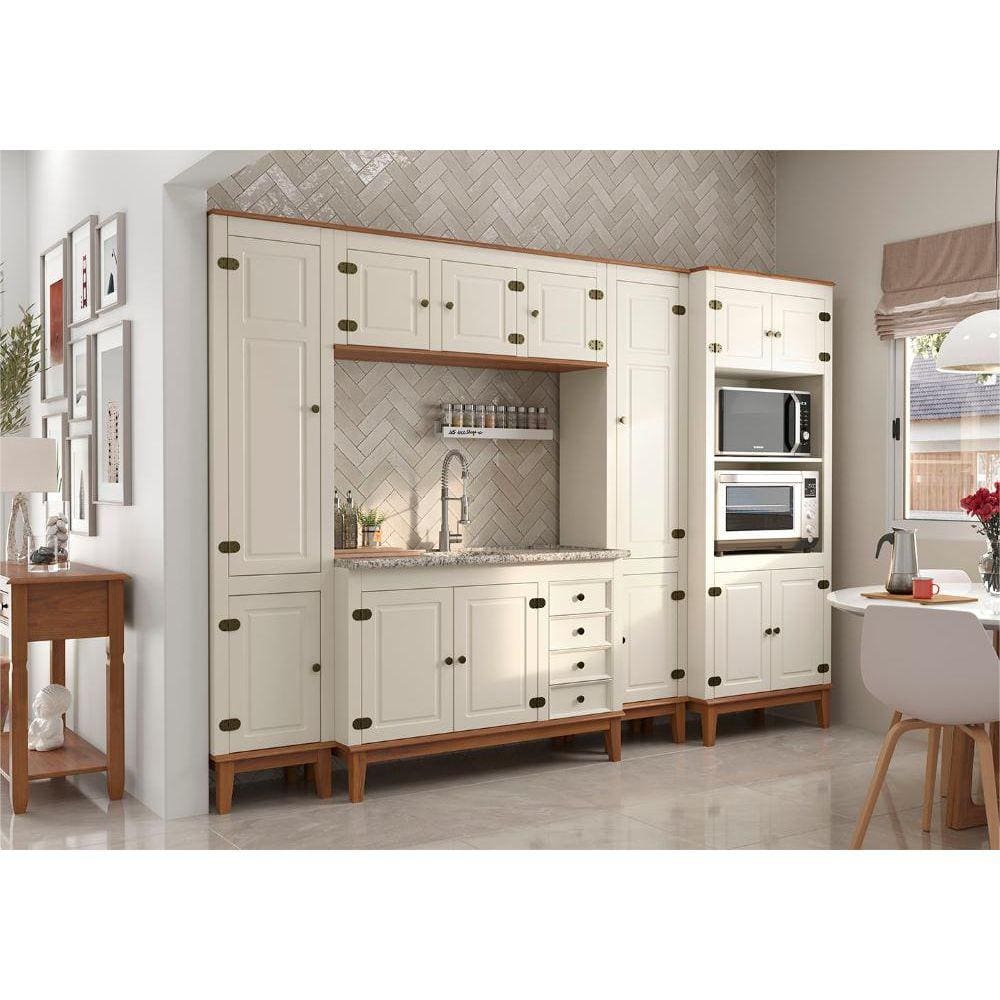 Cozinha Modulada 5 peças - Off White