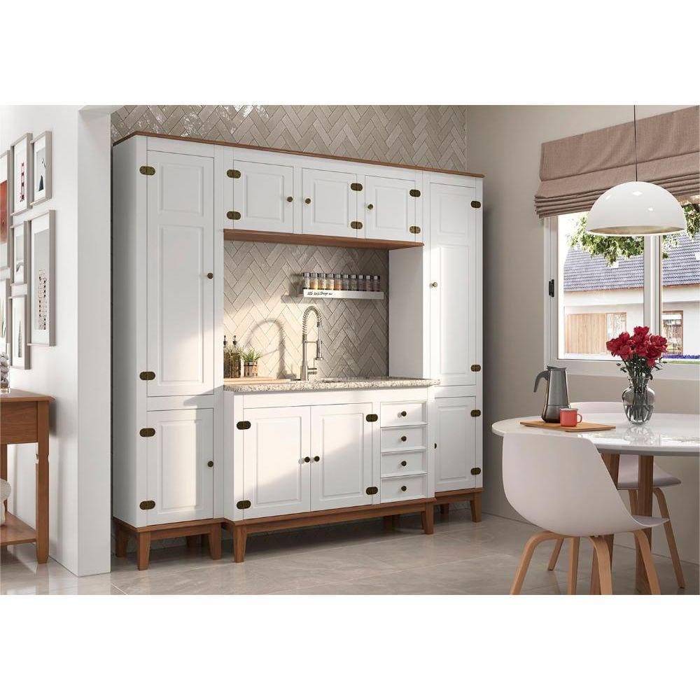 Cozinha Modulada 4 peças - Branco