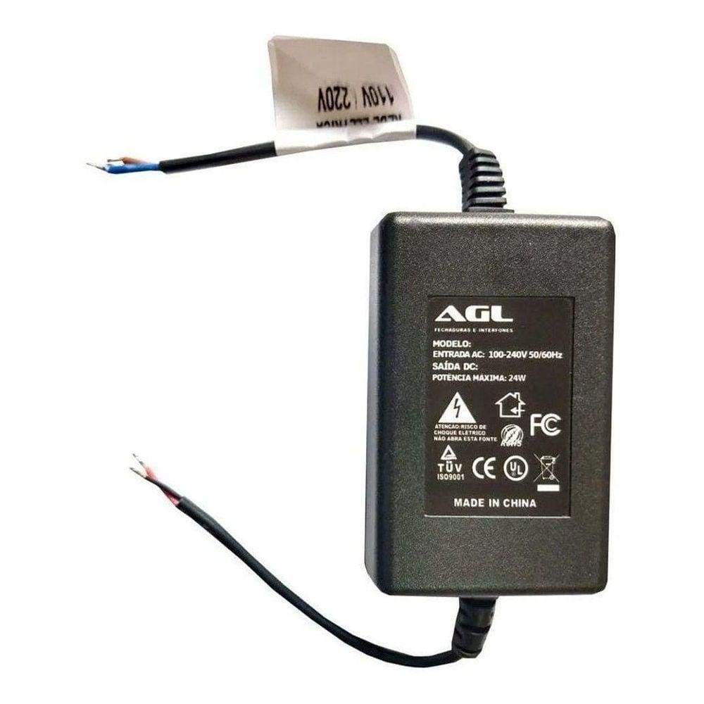 Fonte 24V Para Porteiro Coletivo Agl