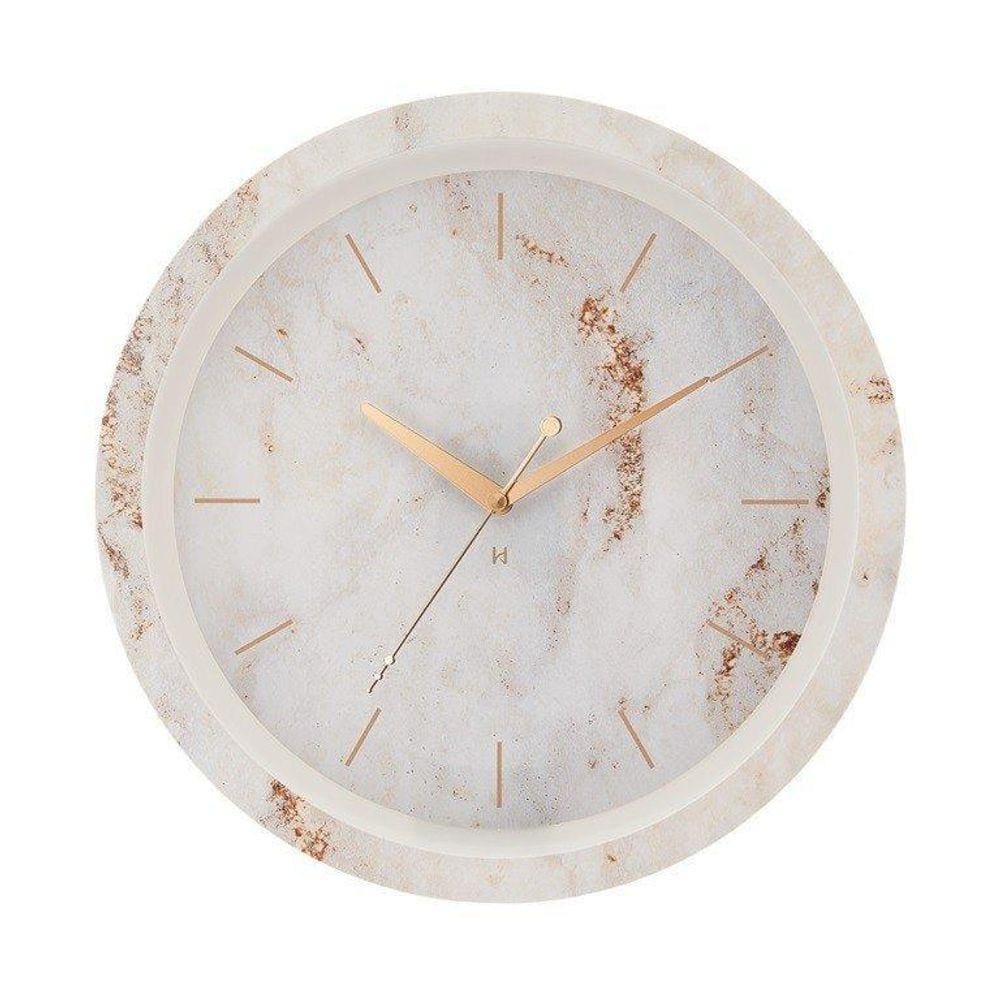 Relógio De Parede Herweg Marmorizado 6828