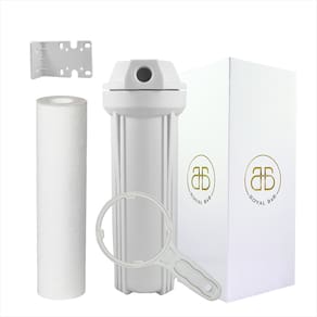 Kit Para Água Dura 10 Polegada 3 Estágios Vazão 250 L/h