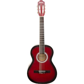 Violão Eletroacústico Kids de Nylon TCG 360 EQ Vermelho Thomaz