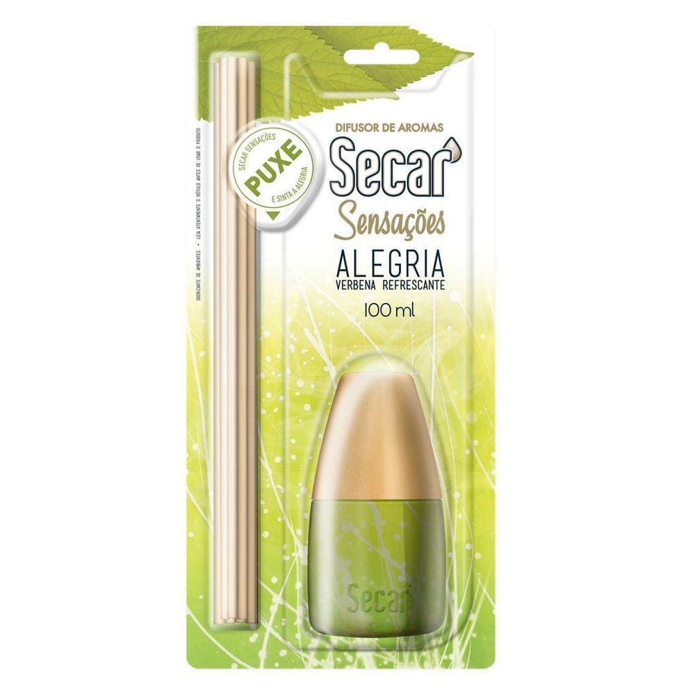 Difusor De Aromas Secar Sensações 12X100Ml Verbena