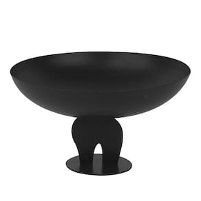 Bandeja Decorativa Metal Marrom 23cm - A\CASA
