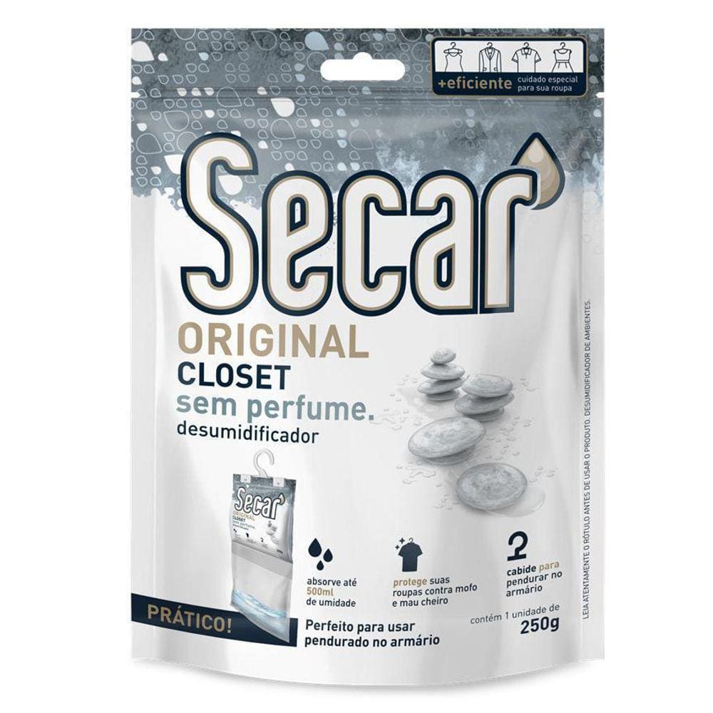 Anti Mofo Secar Closet 9X250G - Sem Perfume