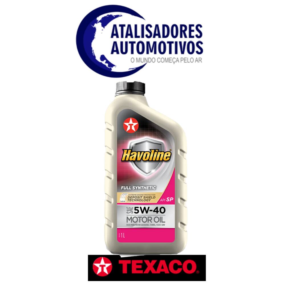 Lubrificante 5W40 sintético API SP HAVOLINE TEXACO 1L