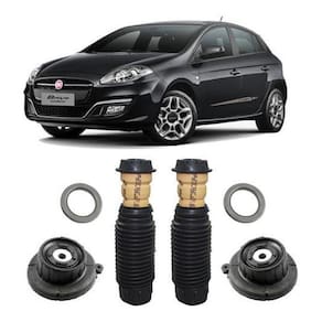 2 Kit Coxim Batente Dianteiro Fiat Bravo 2011 2012 2013 2014