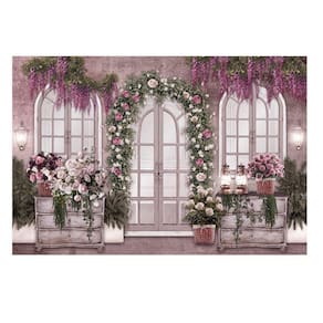 Fundo Fotográfico Newborn Floral 3,0X2,5 Ffg-513