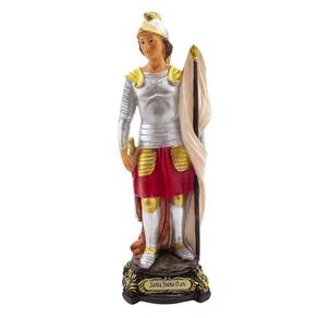 Imagem Santa Joana D`Arc Importada Resina 22 Cm